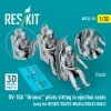 RESKIT RSF32-0078 OV-10A Bronco pilots sitting in ejection seats (2 pcs) (only for RESKIT RSU32-0060 & RSU32-0061) (3D Printed) 1/32